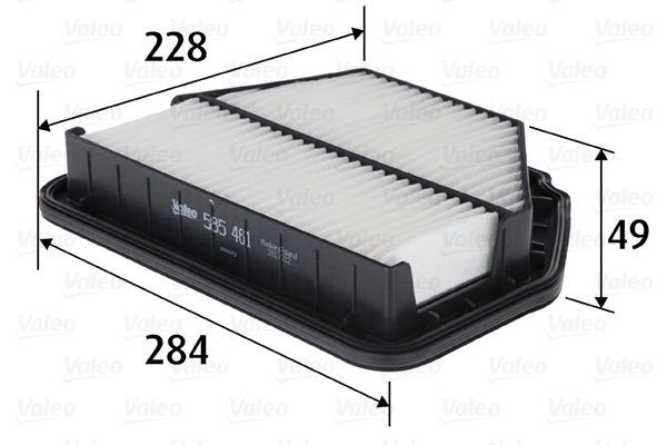Valeo 585461 Air Filter Opel Antara/Chevrolet Captiva 2.0D 07-11 — Air & Cabin Filters