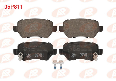 AP 05P811 Brake Pad Rear with Wear Indicator Opel Astra H 1.3 CDTi 2004-2010 / Astra H 1.6i 2004-2010 / Astra G — Brake Pads