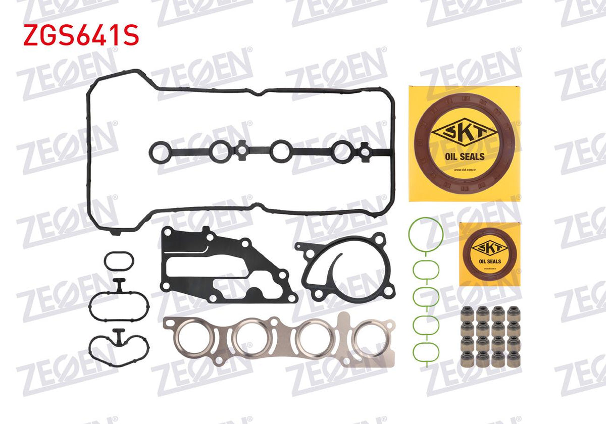 Zegen ZGS641S Motor Set Gasket (with Seal) (Skcsız) Megane IV / Duster / Dokker / Lodgy 1.6 Sce (Skt with S — Gaskets & Seals