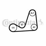CONTINENTAL CTAM 6PK1075K1 - Mercedes M274 Tensioner Set + Belt — Belts