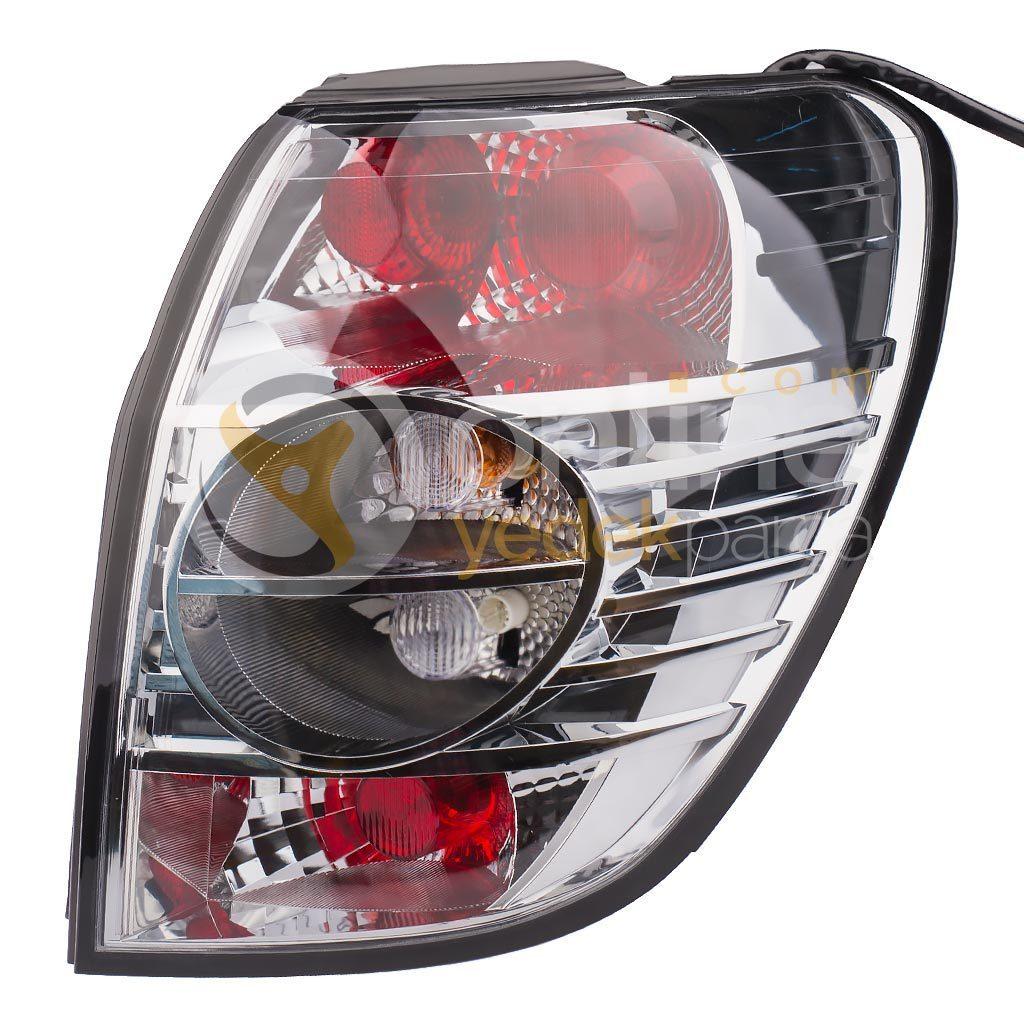 Chevrolet Captiva Clear Chrome Tail Light - Complete Assembly for 2009-2012 Mode — Auto Parts Hall, Tail, Signal & Reflectors
