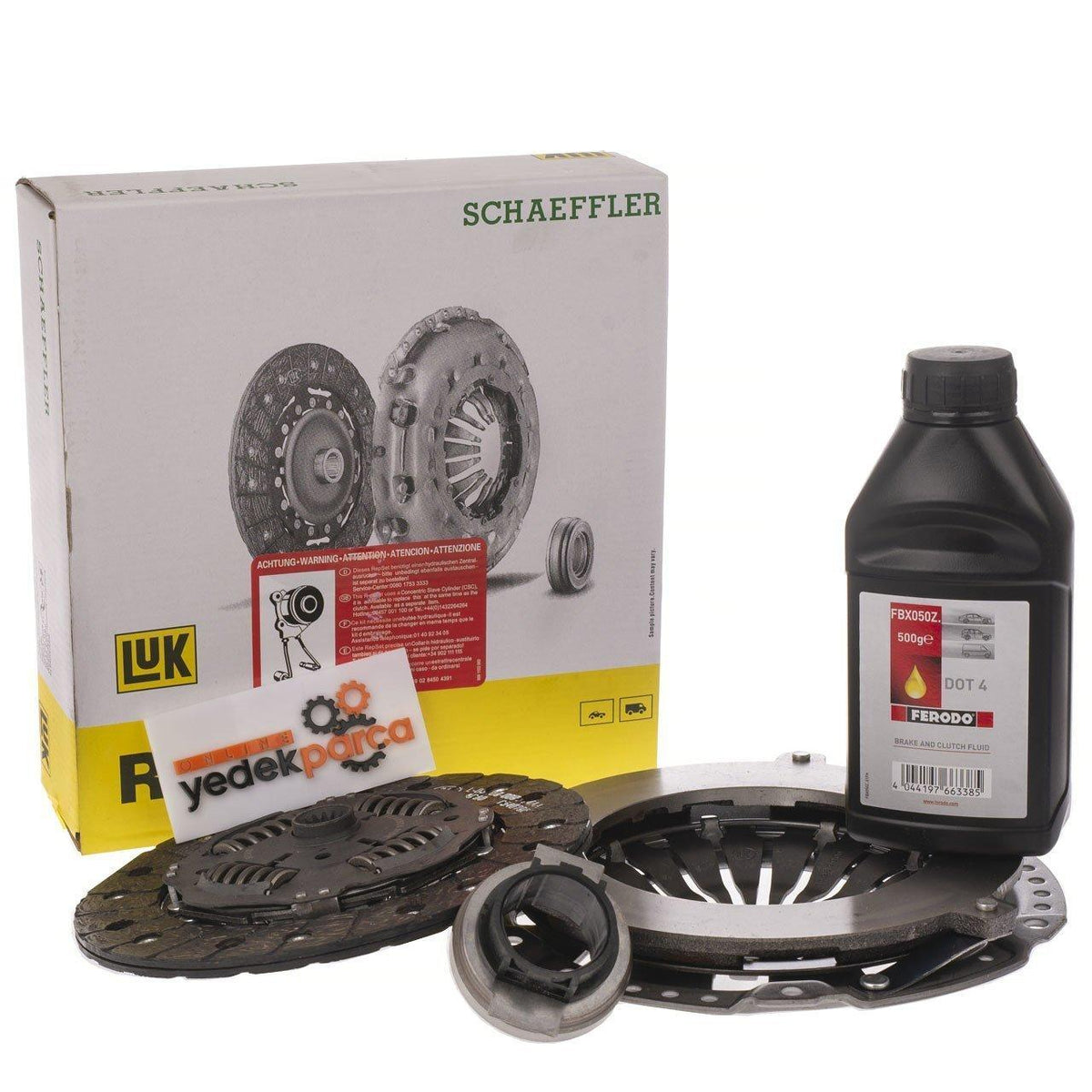 Luk Opel Corsa B 1.6 16 Valve Clutch Set — Clutch & Flywheel