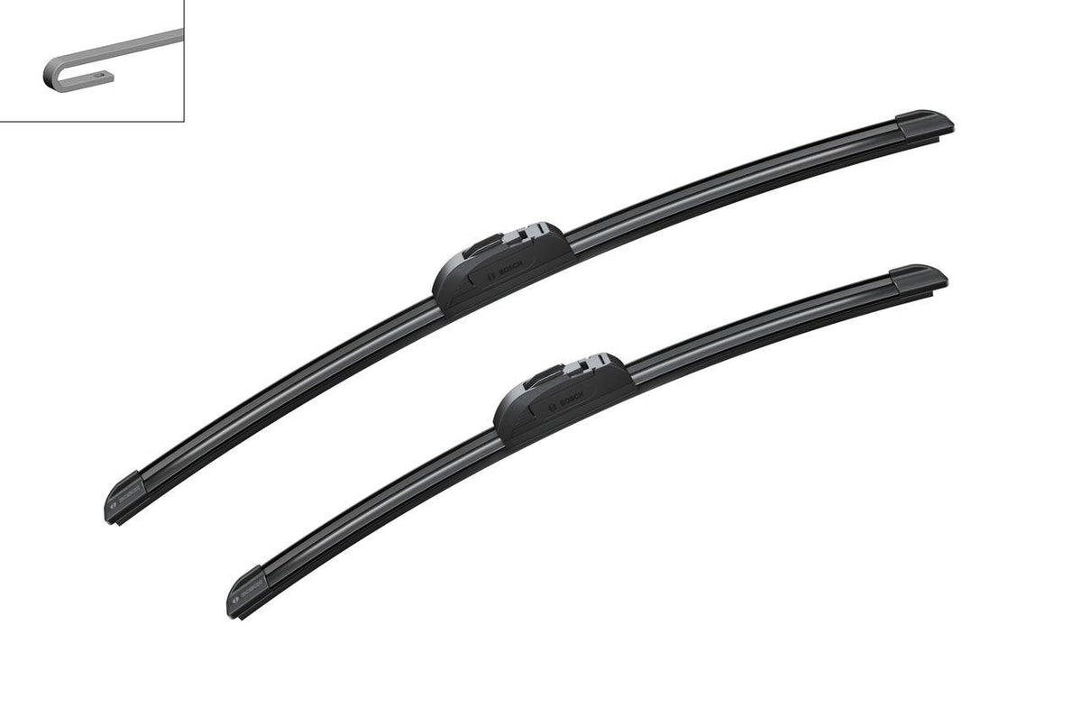 Bosch 3397118901 Wiper Blade Set 53+45Cm with Hook Aerotwin Doblo/Punto/Stilo/Clio II/Avensis