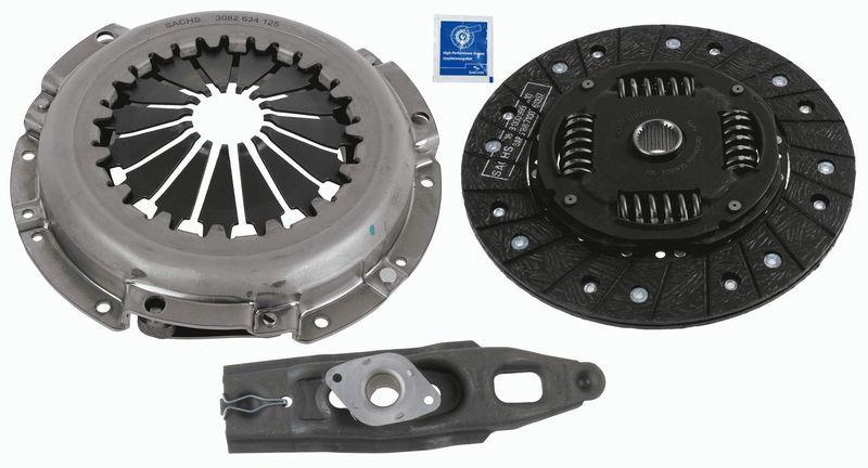 sachs clutch kit 3000951043, sachs 215mm clutch set installed, detail view of sachs clutch kit SACHS 3000951043 Clutch Kit 215mm for Colt 1.5 | Ideal for Car Owners & Mechanics SACHS 3000951043 Clutch Kit 215mm for Colt 1.5 sachs, clutch-kit, car-parts, vehicle-accessories, mechanics, car-owners, automotive, engine-parts, replacement-parts, ai-generated