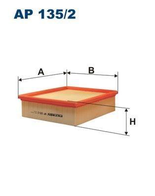 FILTRON Air Filter AP135-2 - Precision Fit for 2002-2008 Laguna II — Air & Cabin Filters