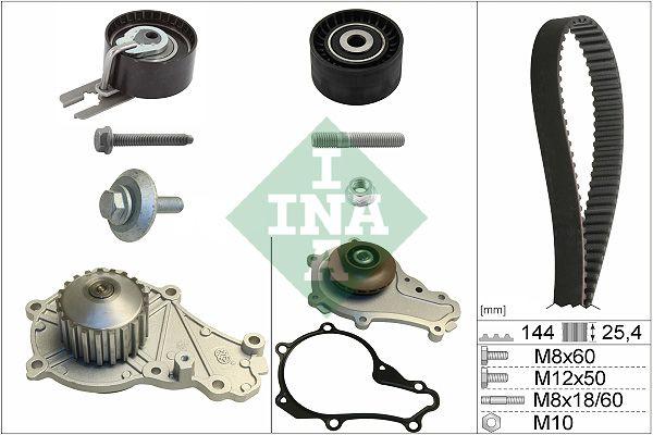 INA 530023930 Timing Set + Water Pump 206-207-307-Bpp-Nmo-Fıe-Ma.2 1.4Hdi 68Hp