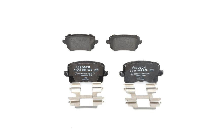 Bosch 0986494626 Brake Pad Rear 04-Caddy-Golf.V-Jtt-Psst — Brake Pads