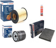bosch ford focus maintenance kit, ford focus 2011-2014 air filter, ford focus oil filter, ford focus cabin filter, complimentary glass cleaner Bosch Ford Focus 2011-2014 Ecoboost Maintenance Kit - Complete Set for Car Owners Ford Focus 2011-2014 Ecoboost Maintenance Kit | Bosch ford-focus, ecoboost, maintenance-kit, bosch, car-owners, ford-owners, filters, automotive, vehicle-maintenance, ai-generated