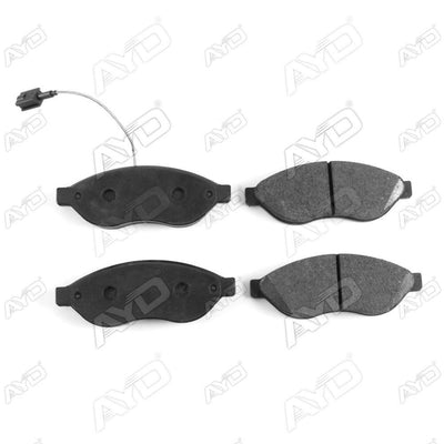 AYD 11-60058A Brake Pad Front Ducato Boxer Jumper III 06-14 Single with Connector — Brake Pads