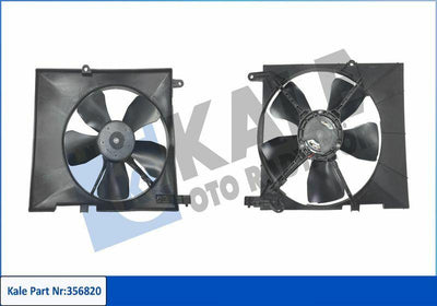 Kale Radiator 356820 - 300W 12V Fan Motor for Chevrolet Aveo & Daewoo Kalos — Radiators & Fans
