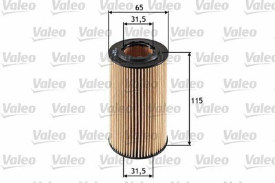 VALEO Oil Filter - Compatible with W203, W211 and 3 more models — Oil Filters