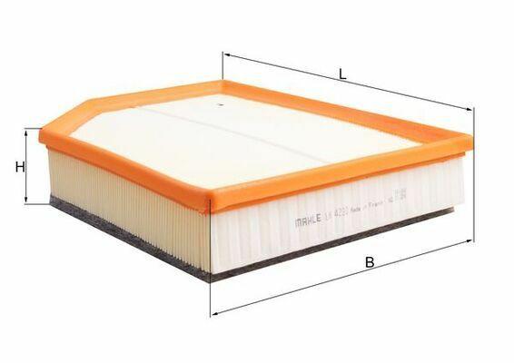 MAHLE Air Filter LX4233 for 15-XC60 and XC90 — Air & Cabin Filters