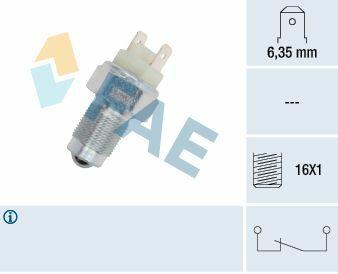 FAE 41040 Reverse Gear Switch - M16x1 Thread Specifications — Switches & Relays