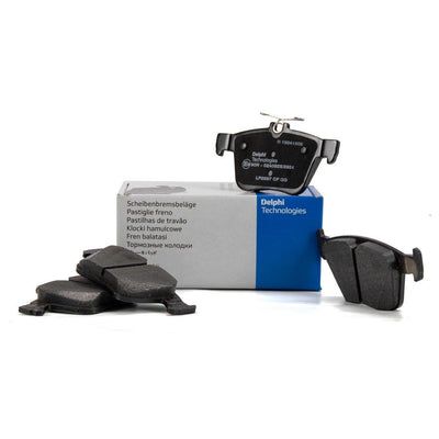 Delphi LP2490 Seat Leon 2014 onwards Rear Brake Pad Golf VII-Passat 14+-Arteon-Jetta 15+-A3 13+-Superb 15+ — Brake Pads