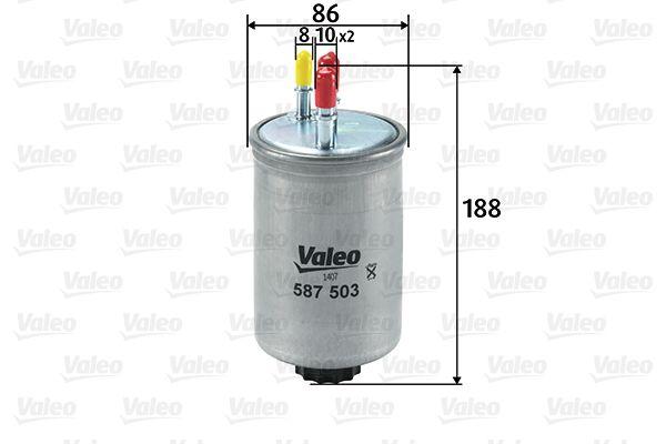 Valeo 587503 Fuel Filter (Diesel) Ford Transit Connect 1.8 Tddı / TDCi — Fuel Delivery