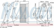 nissens oil cooler for opel astra and insignia, nissens 91202 oil cooler specifications, aluminum construction of nissens oil cooler NISSENS Oil Cooler 91202 - Durable Aluminum Design for Opel Astra K 1.4 & Insignia B 1.5 | 130mm Length NISSENS Oil Cooler for Opel Astra & Insignia nissens, oil-cooler, opel-astra, opel-insignia, car-maintenance, engine-cooling, automotive-parts, car-owners, mechanics, ai-generated