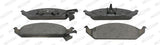 FERODO FDB1254 Brake Pads - Front for Chrysler Stratus 2.5 (1995-2001)