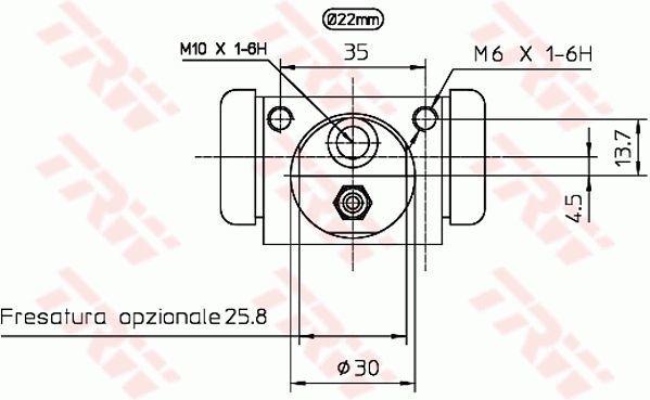 trw-fren-silindiri-brava-bravo, trw-bwh397-wheel-brake-cylinder TRW Fren Silindiri - Compatible with Brava Bravo & Marea | 22.2mm Piston Diameter TRW Fren Silindiri - Brava Bravo & Marea | 22.2mm trw, wheel-brake-cylinder, car-parts, auto-repair, fren-silindiri, brava, bravo, marea, car-owners, ai-generated