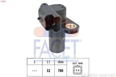 Facet 9.0553 Flywheel Sensor Traffic II 2.0 M9r — Clutch & Flywheel