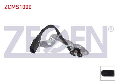 Zegen ZCMS1000 Camshaft Speed Sensor Kablolu 150mm Seat Cordoba 2.0 115Hp Azl, Bbx 2002-2009