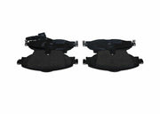 BOSCH Brake Pad Set 0986495347 for Golf VII Sharan Leon, Close-up of BOSCH Brake Pads with integrated wear sensor BOSCH Brake Pad Set 0986495347 - Low-Metallic Material for Golf VII, Sharan, and Leon | Front Brake Pads BOSCH Brake Pad Set for 13 Golf VII & Sharan bosch, brake-pad-set, braking-performance, car-maintenance, golf-vii-parts, sharan-parts, leon-parts, low-metallic, car-owners, ai-generated