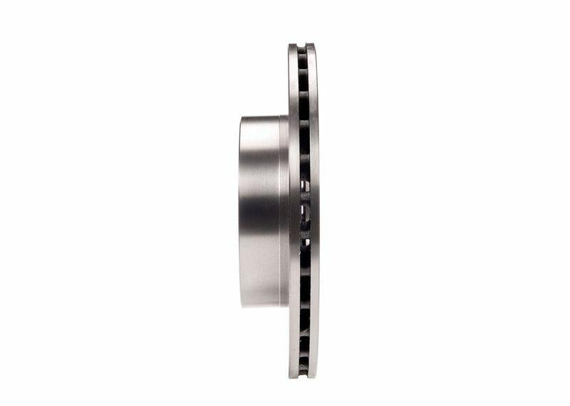 bosch disk brake set for 98-07 boxer, front view of bosch disk brake BOSCH Disk Brake Sets - 2 Pack for 1998-2007 Boxer DCT JMP | 300mm Diameter BOSCH Disk Brake Sets for Boxer 98-07 bosch, disk-brake, boxer-brakes, car-parts, brake-replacement, mechanics, automotive, car-owners, ventilated-discs, ai-generated