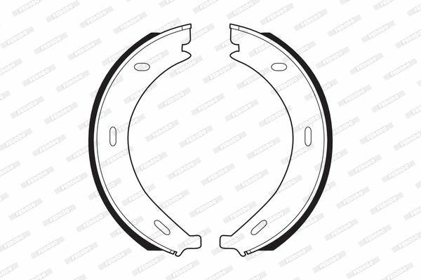 ferodo fsb536 rear brake shoe for vito 638, rear brake lining for vito 638 1996-2003 FERODO FSB536 Rear Brake Shoe (Park Brake Lining) | Fits Vito 638 1996-2003 FERODO FSB536 Rear Brake Shoe - Fits Vito 638 1996-2003 ferodo, rear-brake-shoe, vito-638, car-parts, brake-lining, mechanics, car-owners, vehicle-safety, park-brake, ai-generated