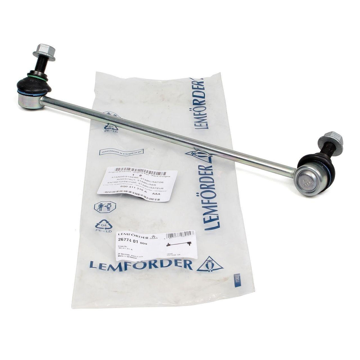 Lemförder Front Sway Bar Link - Replacement Part for Volkswagen Jetta (2006-2010) — Sway Bars & Links