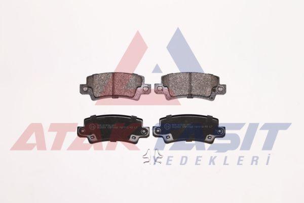 AP 05P1068 Brake Pad Rear with Wear Indicator Toyota Corolla 1.4 Vvt-I 2002-2007 / Corolla 1.6 Vvt-I 2002-2007 / — Brake Pads