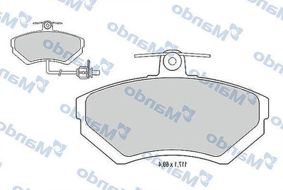 Mando MBF015124 Brake Pad Front 99-01 Psst 1.9Tdi — Brake Pads