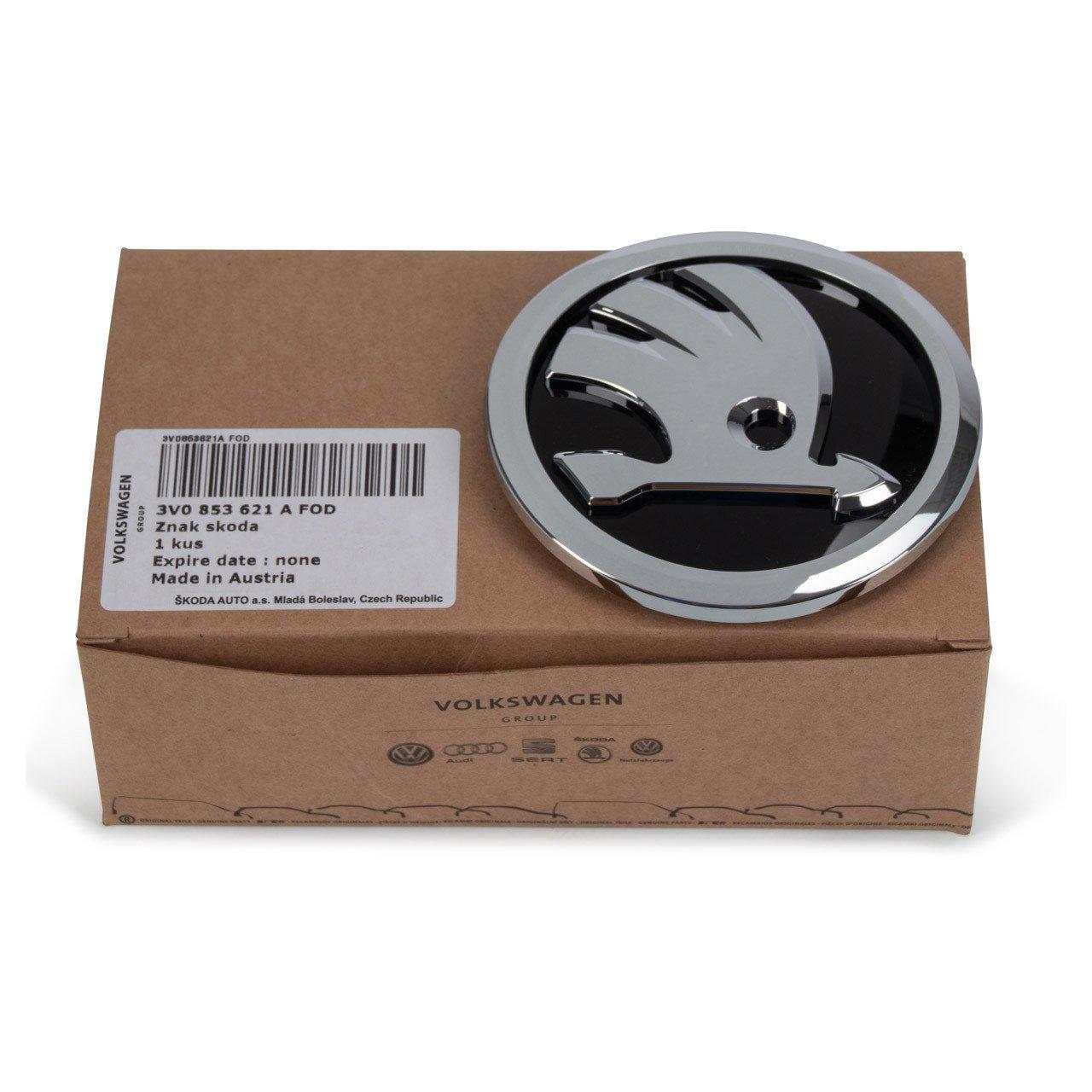 skoda fabia original front emblem, front view of skoda fabia emblem, skoda emblem for fabia 2015 model Skoda Original Front Emblem for Fabia 2015 Model and Later | Authentic Quality Skoda Fabia Original Front Emblem 2015+ skoda, fabia, original-emblem, car-accessory, car-emblem, authentic, 2015-and-up, automotive, replacement-part, ai-generated