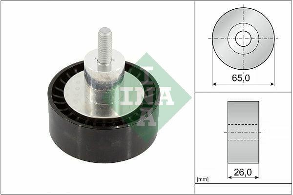 ina 532090810 v belt tensioner for ford vehicles, detailed view of ina v belt tensioner specifications INA 532090810 V Belt Tensioner - Ford V362 2.0 Ecoblue | 65mm Diameter INA 532090810 V Belt Tensioner for Ford Vehicles ina, v-belt-tensioner, ford-parts, automotive, car-maintenance, car-repair, vehicle-owners, engine-components, car-accessories, ai-generated