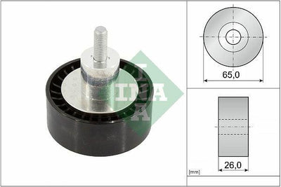 INA 532090810 V Belt Tensioner Ford V362 2.0 Ecoblue 65mm Diameter Compatible with Ford — Pulleys & Tensioners