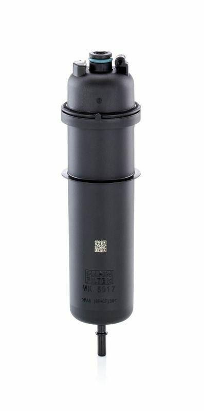 MANN WK5017 Fuel Filter front view, MANN WK5017 Fuel Filter side view, MANN WK5017 Fuel Filter technical specifications MANN WK5017 Fuel Filter - Compatible with G20, G30, X3, X4, X5, X7 | 271mm Height MANN WK5017 Fuel Filter for G20 G30 X3 X4 X5 X7 fuel-filter, mann, automotive-parts, car-owners, g20, g30, x3, x4, x5, x7, ai-generated