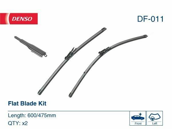 DENSO Flat Wiper Blades - VW A3 2005-60 — Wipers