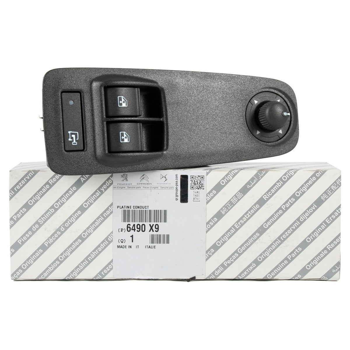 PSA 6490.X9 Left Boxer Remote Button — Auto Parts Hall, Switches & Relays