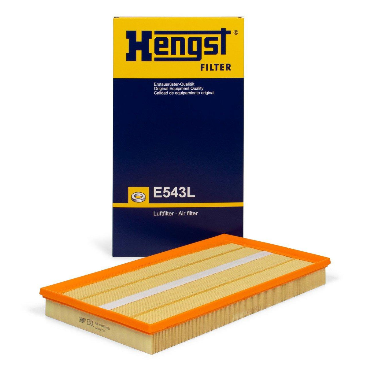 Hengst E543L Air Filter Mercedes Vito W639/Viano M646-651 CDI 03- — Air & Cabin Filters