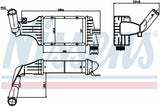 NISSENS Turbo Radiator for Opel Astra G - Durable & Efficient Cooling — Radiators & Fans
