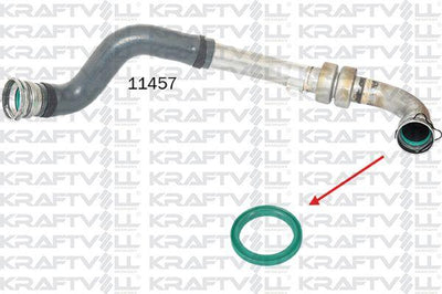 Kraftvoll 10031221 *5 Turbo Hose Gasket Megane III /Fluence 1.5 dCi — Turbo & Supercharger