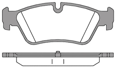 MGA 56208 Brake Pad Front (BMW 1Seri 3Seri E87-E90 Front with Bracket 04-) — Brake Pads