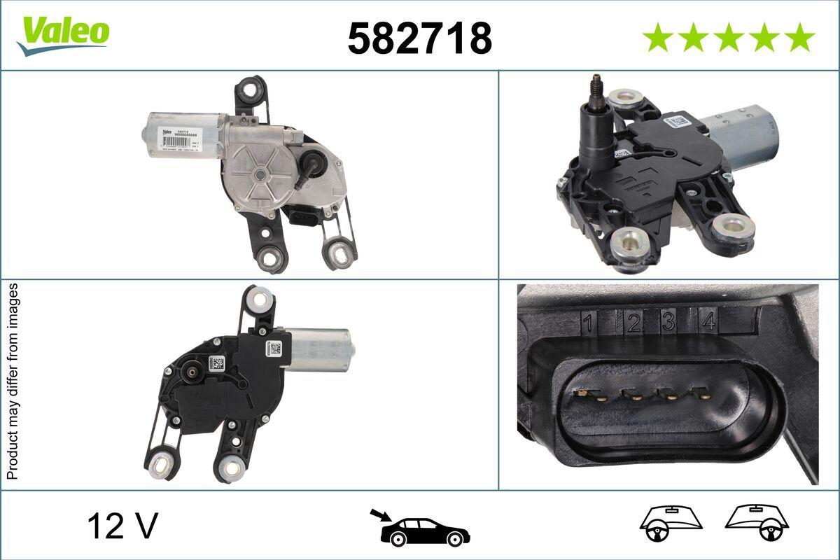 Valeo 582718 Rear Wiper Motor Audi A3 A1 Q2 Leon Cupra — Wipers