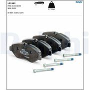delphi brake pads front lp1982, automotive replacement brake pads Delphi Brake Pads Front LP1982 for 07-LT35-Crafter-Sprinter-Vito | Quality Replacement Parts Delphi Brake Pads Front - Quality for Automotive Maintenance delphi, brake-pads, fren-balata, automotive, vehicle-maintenance, 07-lt35, crafter, sprinter, vito, ai-generated