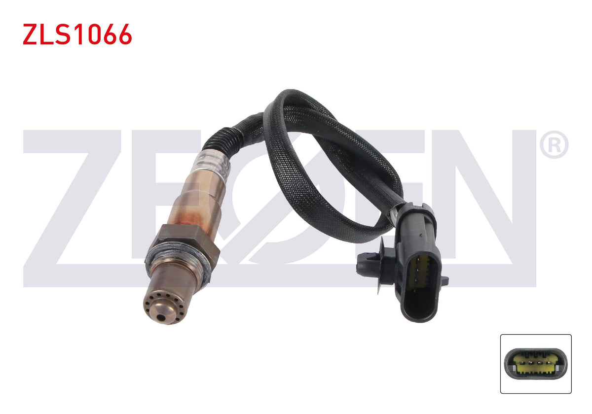 Zegen ZLS1066 Lambda (Oxygen) Sensor 450 mm Renault Clio II 1.2i 16V-1.6i (D4f706-K7m744) 98-05 / Fluence — Oxygen & Air-Fuel