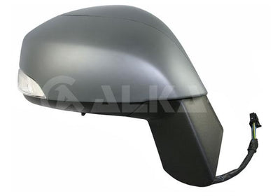 Alkar 6149233 Outer Rear View Mirror Right Electric Heated Primed Automatic Folding with Turn Sig — Tail, Signal & Reflectors