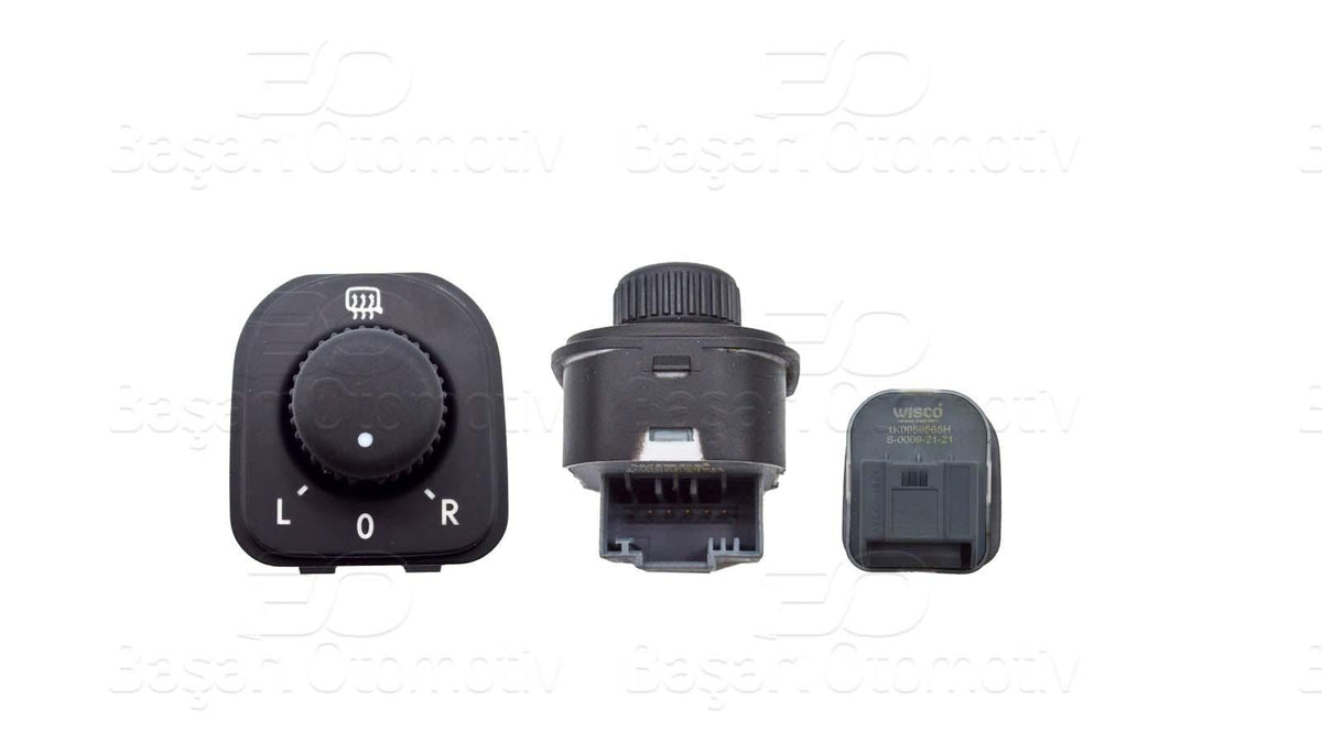 Wisco 1223009-00 Mirror Ayar Switch 6 Pin VW Golf5 6 Jetta 3 Passat Tiguan 03 >