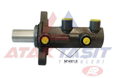 AP 262901 Brake Anamerkez Aluminium 28,57mm Ford Transit (V363) 2.2 TDCi 2014
