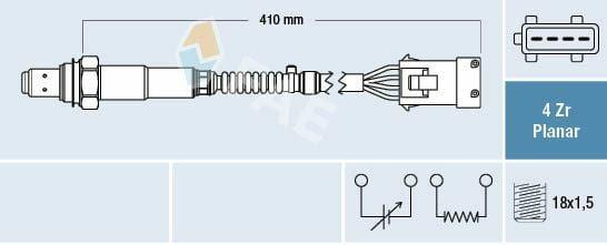 FAE 77282 lambda sensor, Lambda sensor installation guide, Lambda sensor specifications FAE 77282 - Lambda Sensor 98-Pt.206-207-306-307-1007 1.4-1.6 16V for Mechanics and Car Enthusiasts FAE 77282 Lambda Sensor for Car Enthusiasts lambda-sensor, FAE-77282, car-parts, mechanics, car-enthusiasts, engine-management, heated-sensor, emissions-control, performance-parts, ai-generated