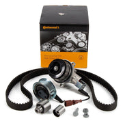 continental-timing-belt-kit-seat-leon-1-6-tdi, water-pump-sensor-continental-kit Continental CTAM CT1168WP1 - Timing Belt Kit with Water Pump Sensor for Seat Leon 2013+ | 1.6 TDI Continental Timing Belt Kit for Seat Leon 1.6 TDI seat-leon, timing-belt-kit, continental, car-maintenance, mechanics, 1-6-tdi, automotive-parts, engine-upgrade, water-pump, ai-generated
