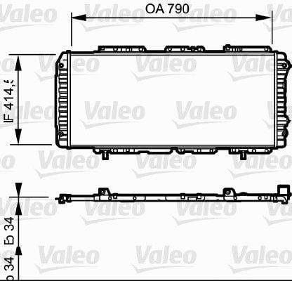 VALEO Boxer-Ducato Radiator - Aluminum Construction — Radiators & Fans