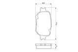 BOSCH Front Brake Pad - Toyota Corolla 2001-2007 and Verso 2001-2004 — Brake Pads